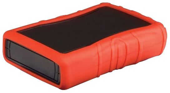 Red Rubber Boot for 45 Series Enclosure - 117.5x72.5x25.5mm