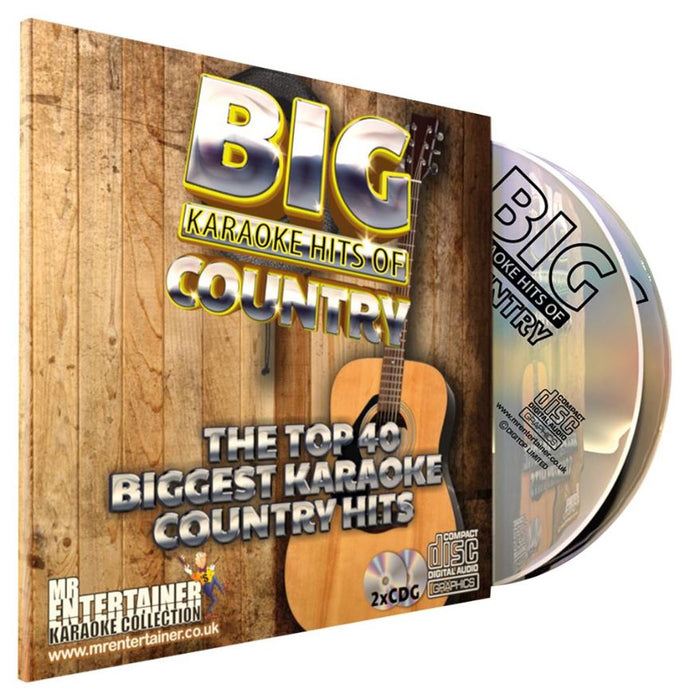 40 Track Karaoke CDG - Country Hits