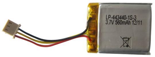 600mAh 3.7V LiPo Rechargeable Battery