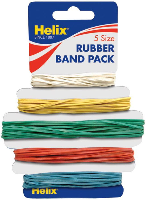 Assorted Rubber Bands - Pack of 75