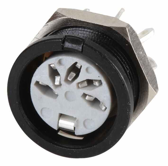 Circular DIN Socket