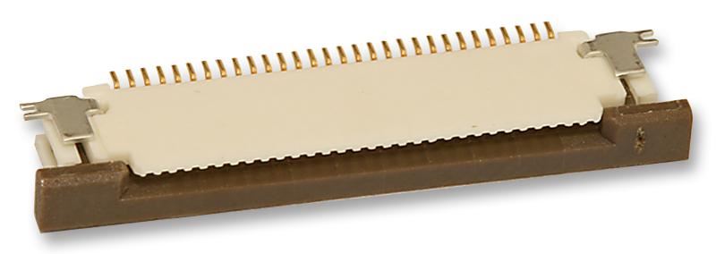 Socket FFC / FPC, ZIF, 0.5mm, 30 Way, Bottom