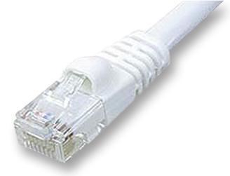 3m White Cat5e Ethernet Patch Lead