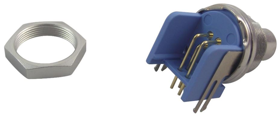 Plug, PCB, Right Angle, 4 Way