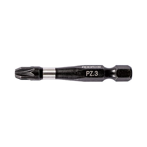 Impact Driver Bits - PZ - Hardened Carbon Steel. Mix Sizes and Quantities