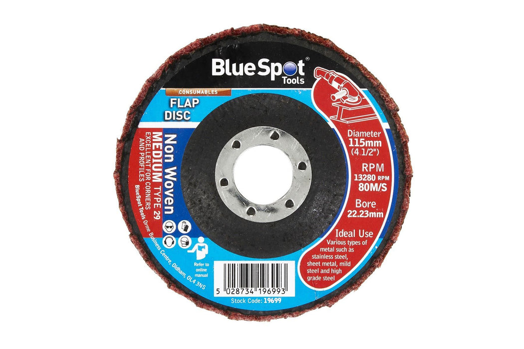 115mm (4.5") Non Woven Flap Disc