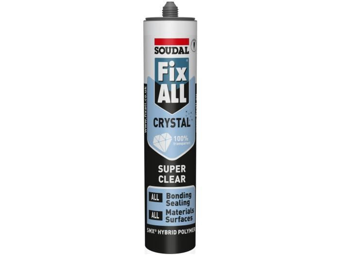 Fix ALL Crystal 290ml Super Clear Bonding Sealant