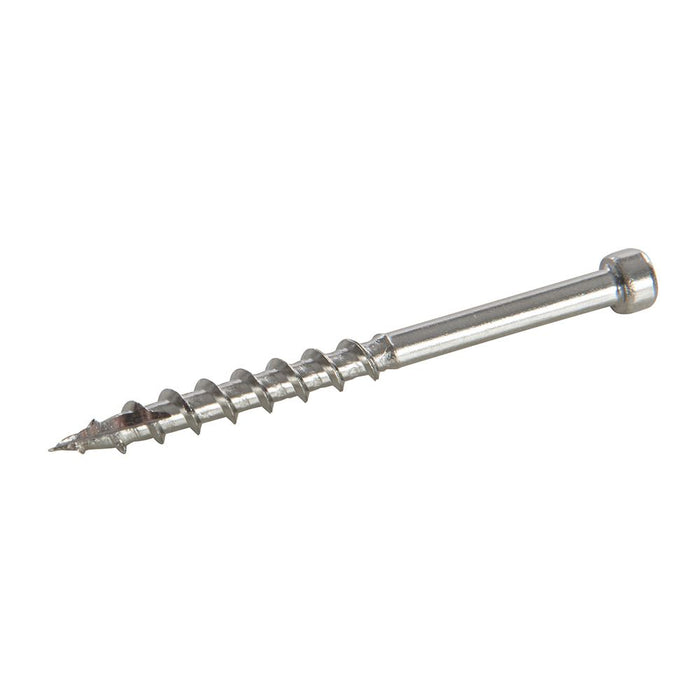 Stainless Steel Pocket-Hole Screws Pan Head Coarse