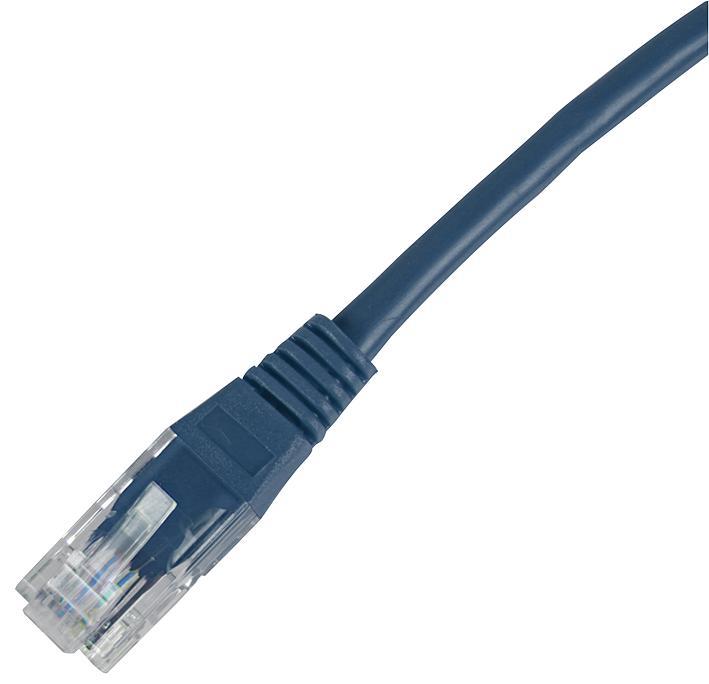 0.5m Blue Cat5e UTP Ethernet Patch Lead