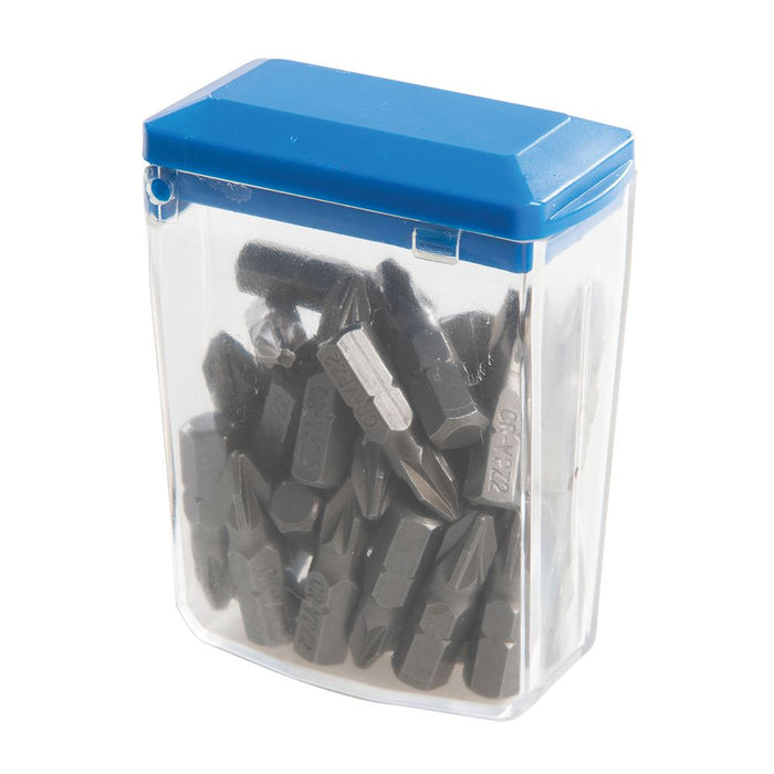 Pozidriv Cr-V 6150 Screwdriver Bits 30pk - PZ2