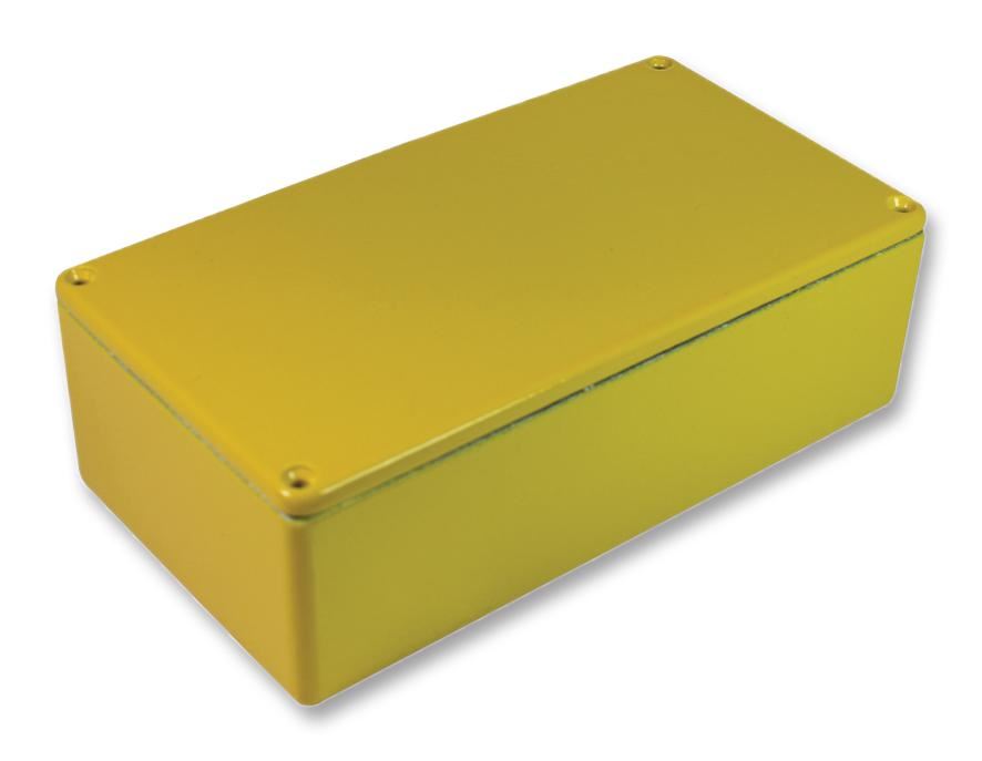 IP54 Yellow Die Cast Aluminium Project Enclosure