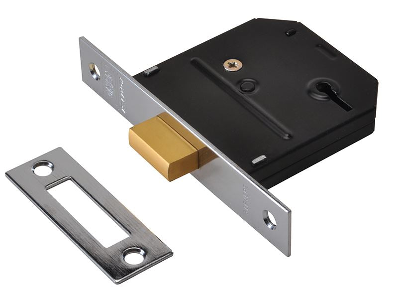 Essentials 3 Lever Mortice Deadlocks