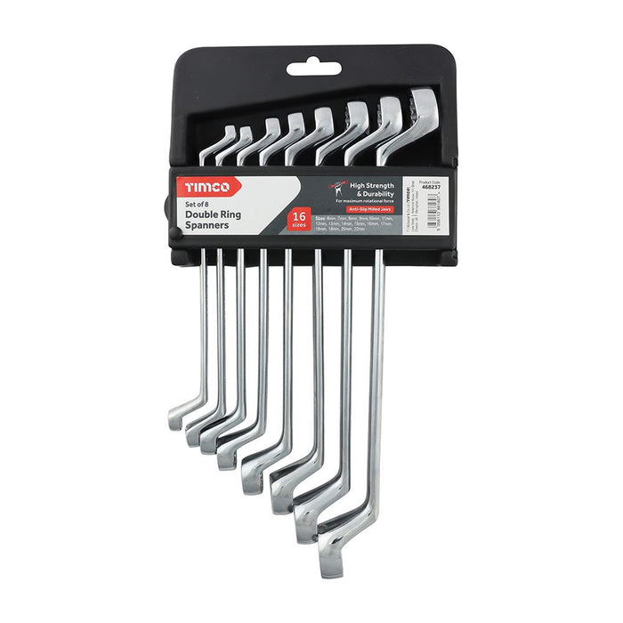 Spanner Set - Double Ring (Size 8pcs - 8 Pieces)
