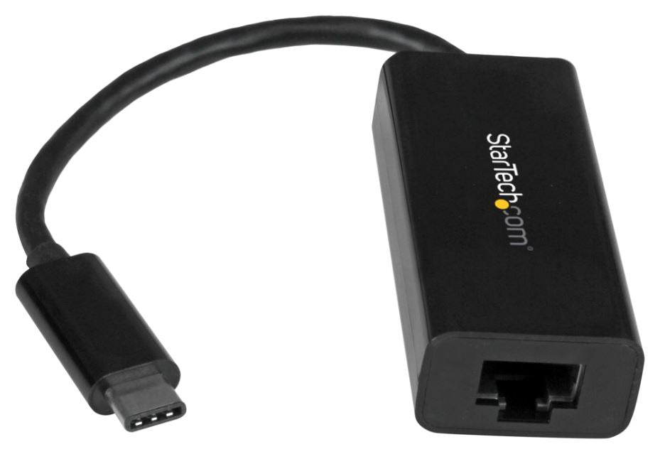 USB-C to Gigabit Ethernet Adaptor, Black