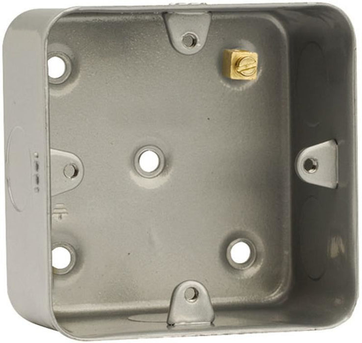 40mm 1 Gang Metalclad Back Box