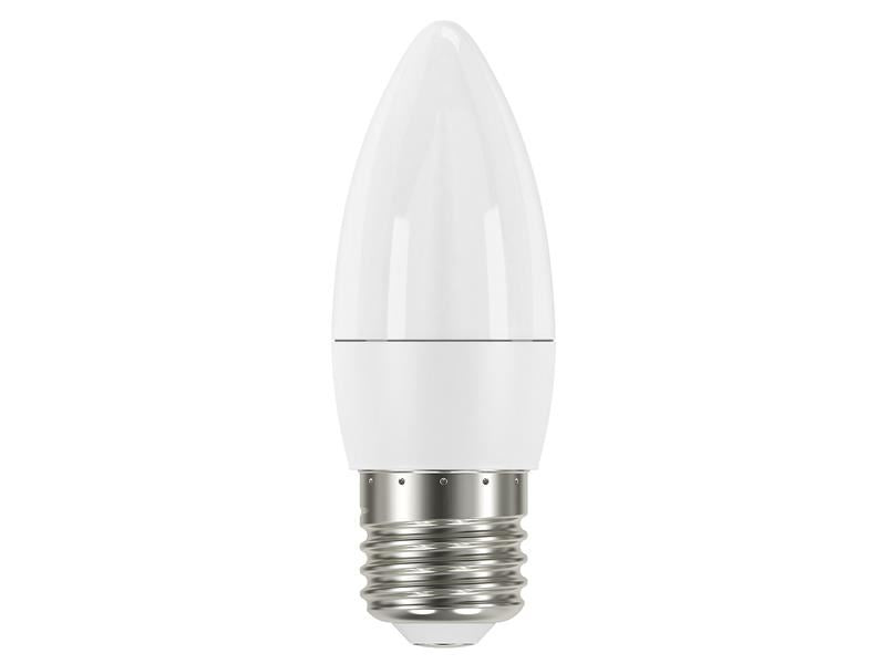 LED ES (E27) Opal Candle Non-Dimmable Bulb, Daylight 470 lm 5.2W