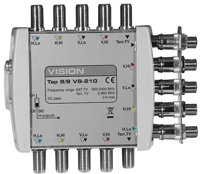 9-Wire 10dB Loss Tap V9-210