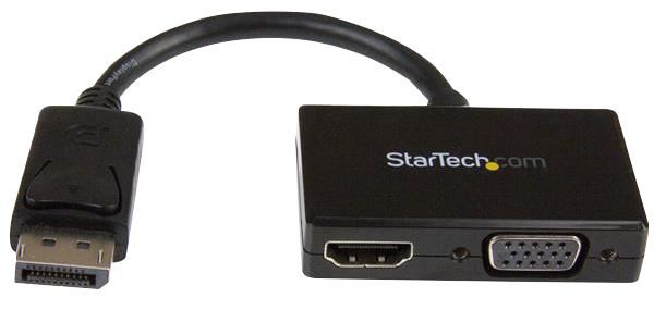 2-in-1 DisplayPort to HDMI or VGA