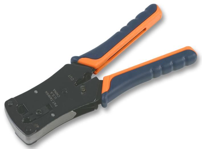 DURATOOL - Professional 3-in-1 Modular Crimping Tool