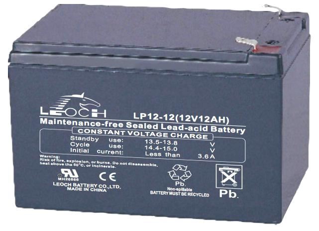 LP Series General Purpose 12V 12Ah Maintenance-Free SLA Battery