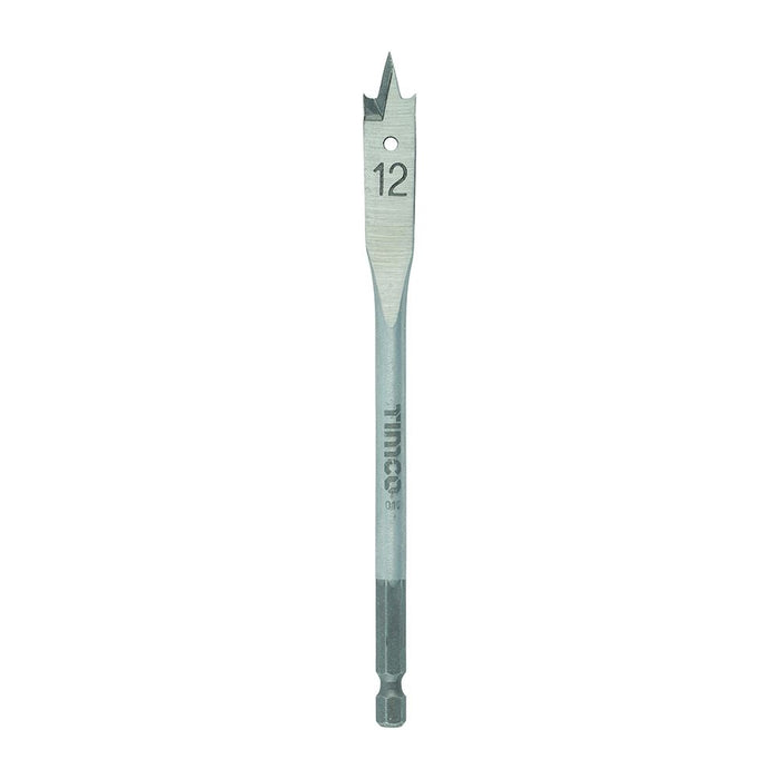 Flat Timber, MDF, Wood Drill Bit - Carbon Steel - 1 Each