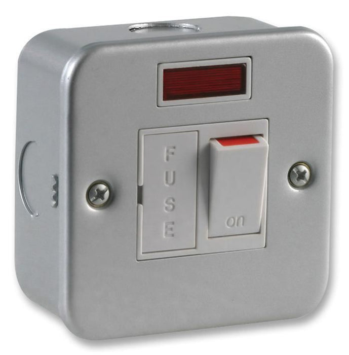 PRO ELEC - 13A Switched Fused Spur with Neon Indicator