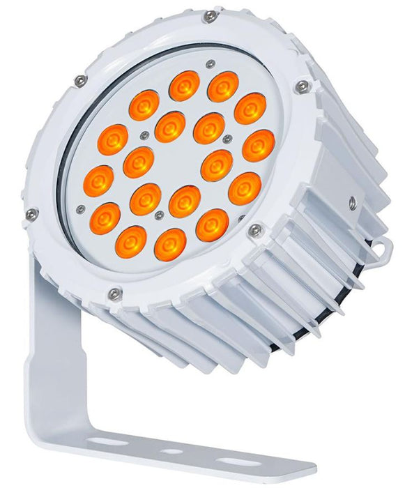 18x3W LED Exterior PAR Amber, IP65