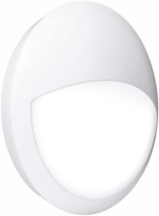 Round LED Bulkhead Bezel, White, 300mm Diameter