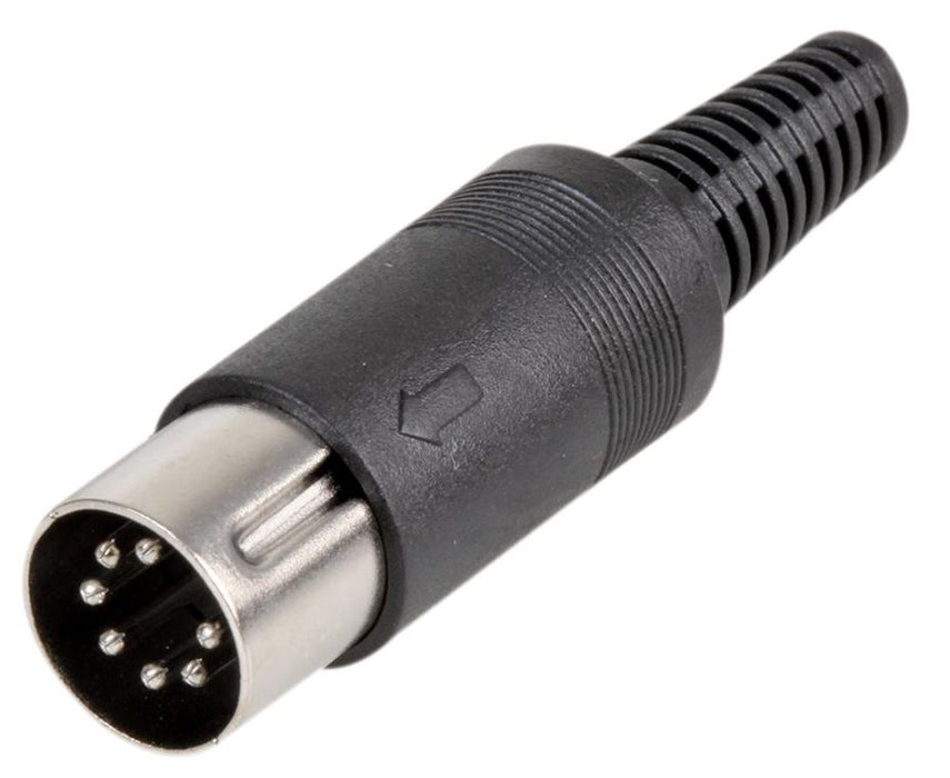 7 Pin Mini DIN Plug, Pack of 10