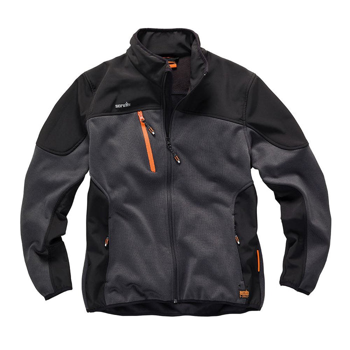 Trade Tech Softshell Jacket Charcoal - XXXL