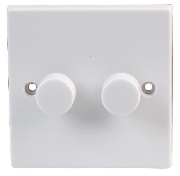 2 Gang 2 Way Dimmer Light Switch