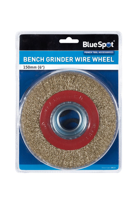 150mm (6") Bench Grinder Wire Wheel