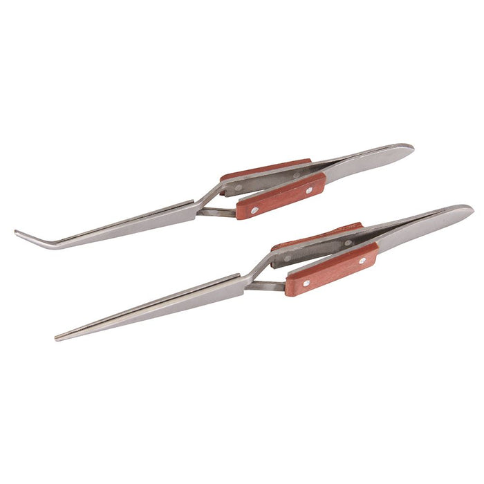 Cross-Action Tweezer Set 2pce - 162 / 165mm