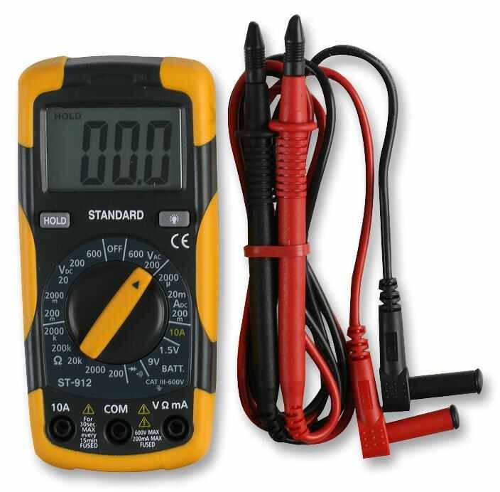 TENMA - 600V AC/DC Digital Multimeter