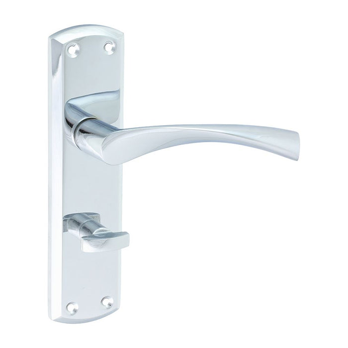 Zeta Bathroom Handles - Polished Chrome (Size 175 x 45 - 2 Pieces)