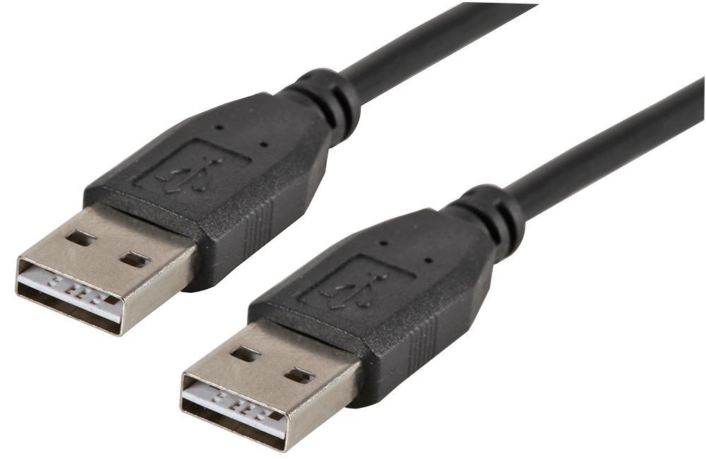 Reversible USB 2.0 A Lead Male to Male