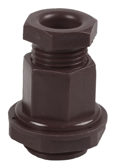 Cable Gland, M20, 7-10.5mm Cable, Black, IP68, Pack of 10