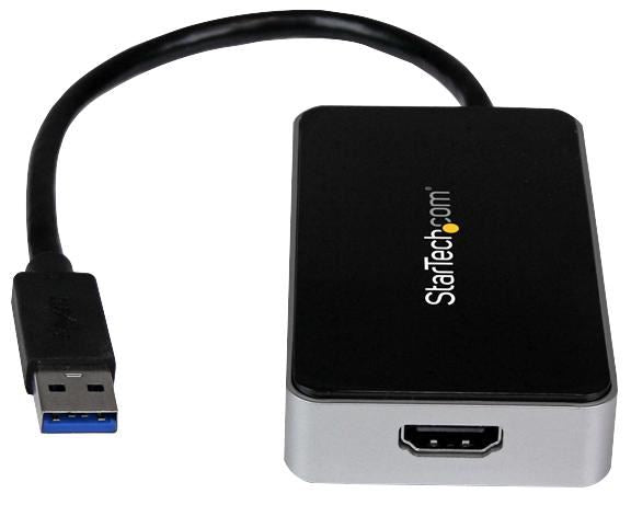USB 3.0 to HDMI External Video Card Multi Monitor Adaptor with 1-Port USB Hub 1920 x 1200, 1080p