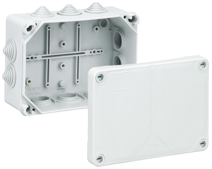 Grey IP55 Junction Box without Terminals