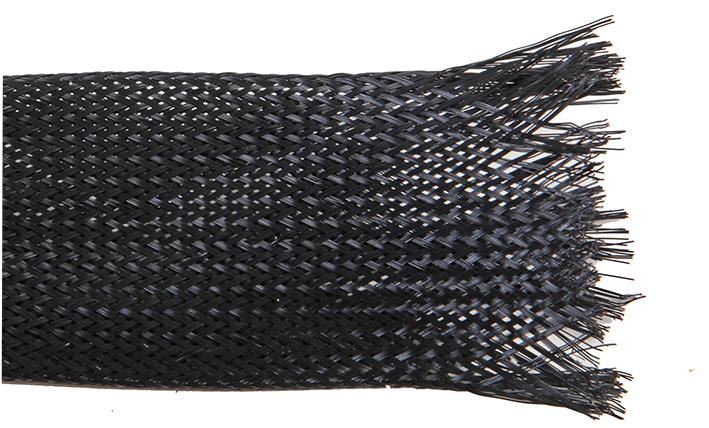 Polyester Expandable Braided Sleeving Black