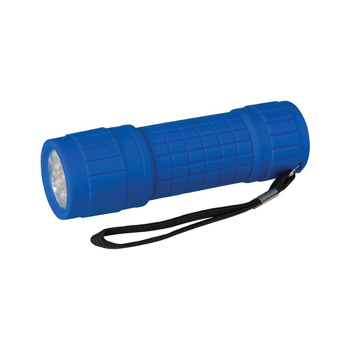 LED Soft-Grip Torch - 9 LED