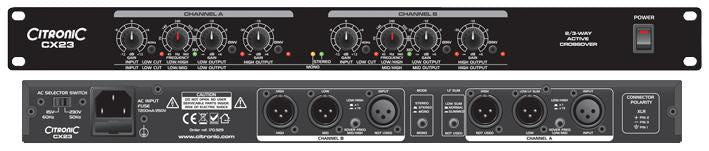 Active Crossover, 2/3 Way