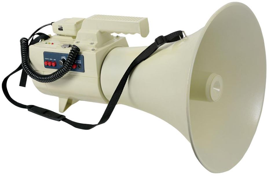 50W Megaphone with USB/SD Player