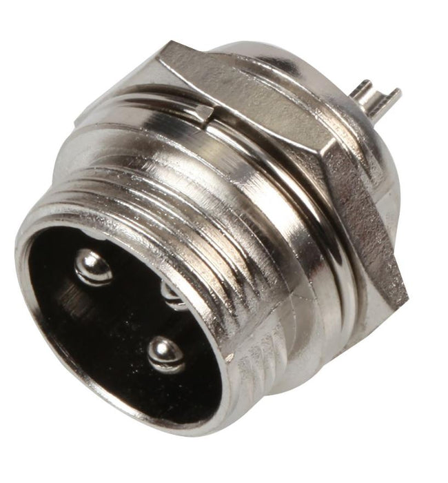3-Pole Panel Mount Multi Pole Plug