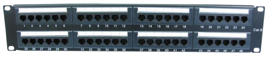 48 Port 2U Patch Panel