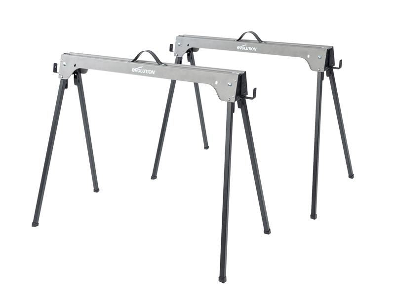 Metal Folding Sawhorse Stand (Twin Pack)