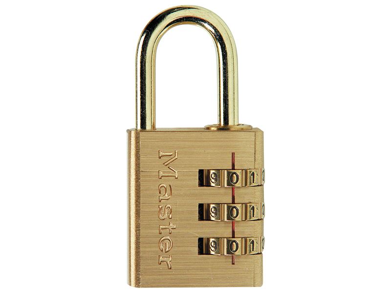 Brass Finish Combination Padlock