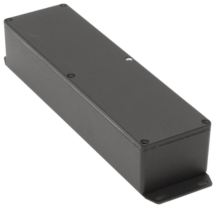 IP65 Black Die Cast Aluminium Instrument Enclosure with Flanged Base