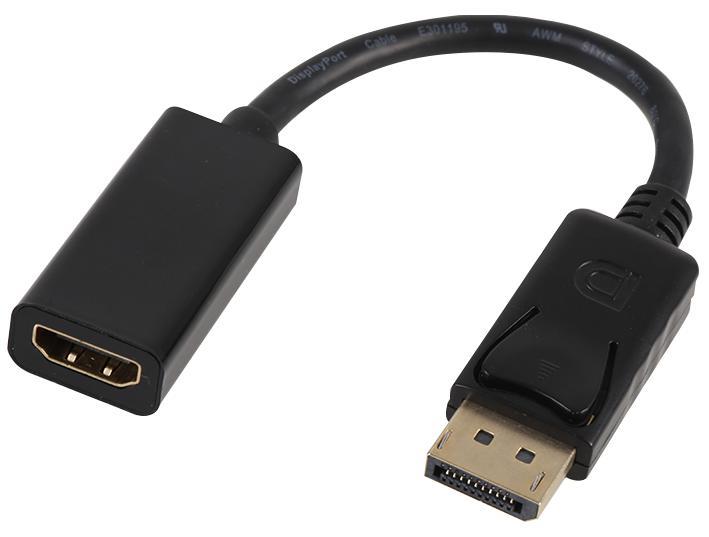 DisplayPort Male-to-HDMI Female Adaptor