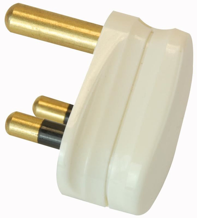 3 Pin Round Mains Plug